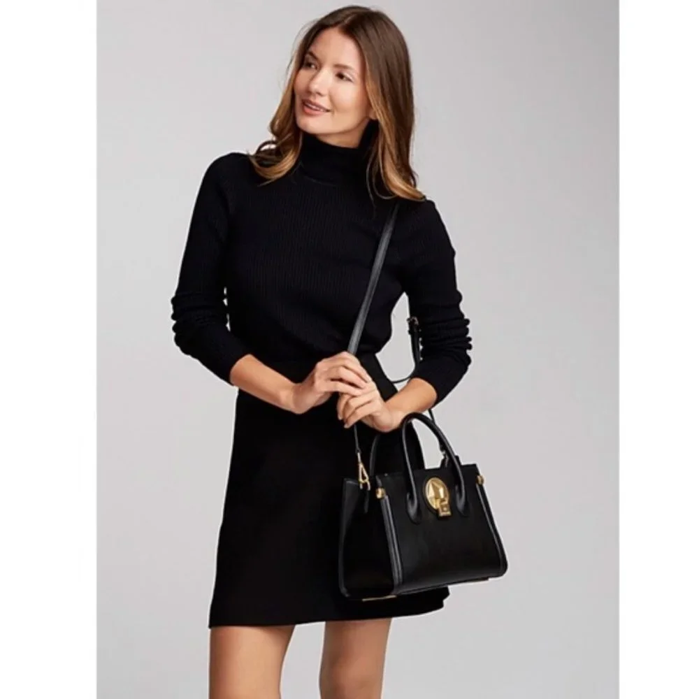 🛍️ Celine Dion Women's Octave Leather Satchel
